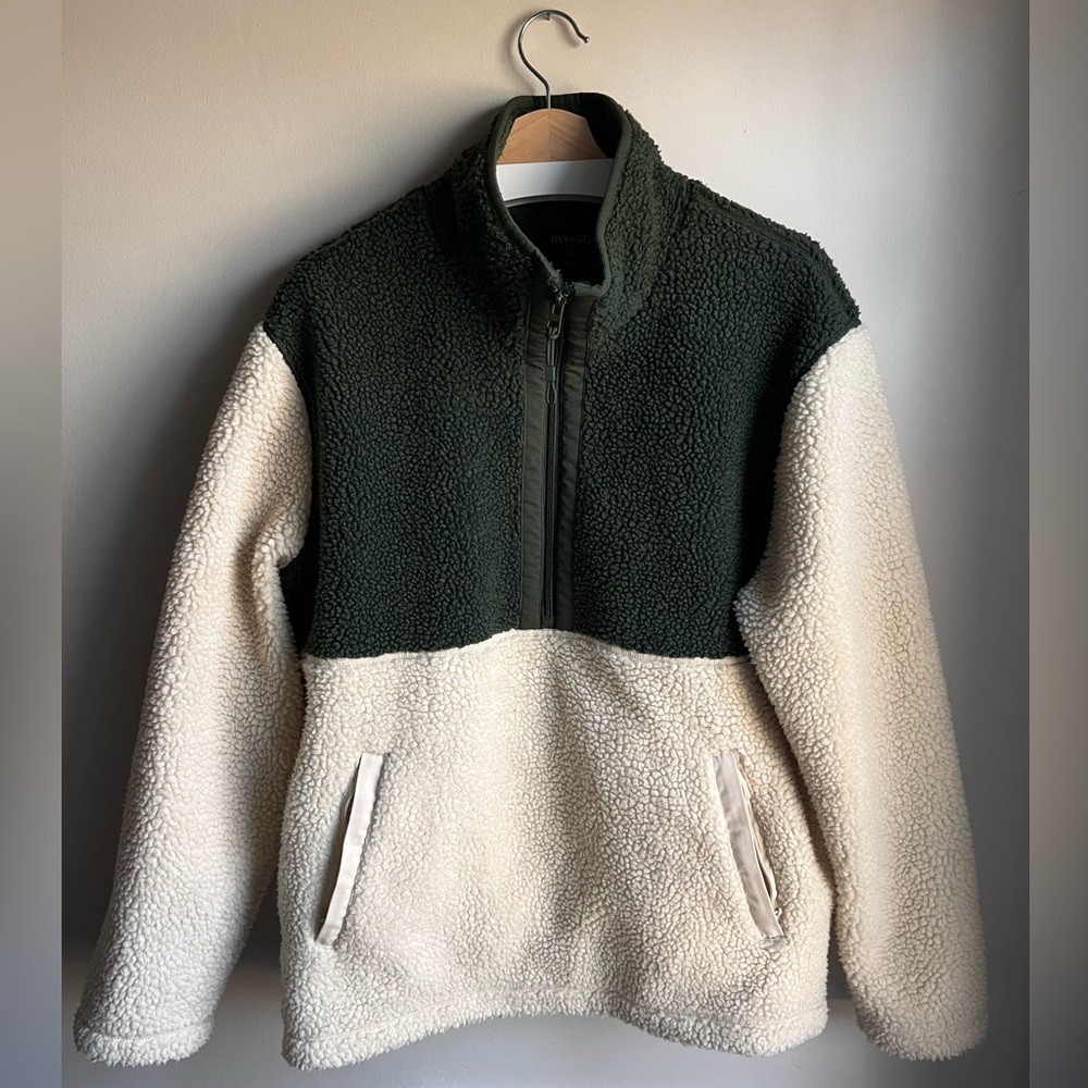 RW&Co long-sleeve half-zip pullover